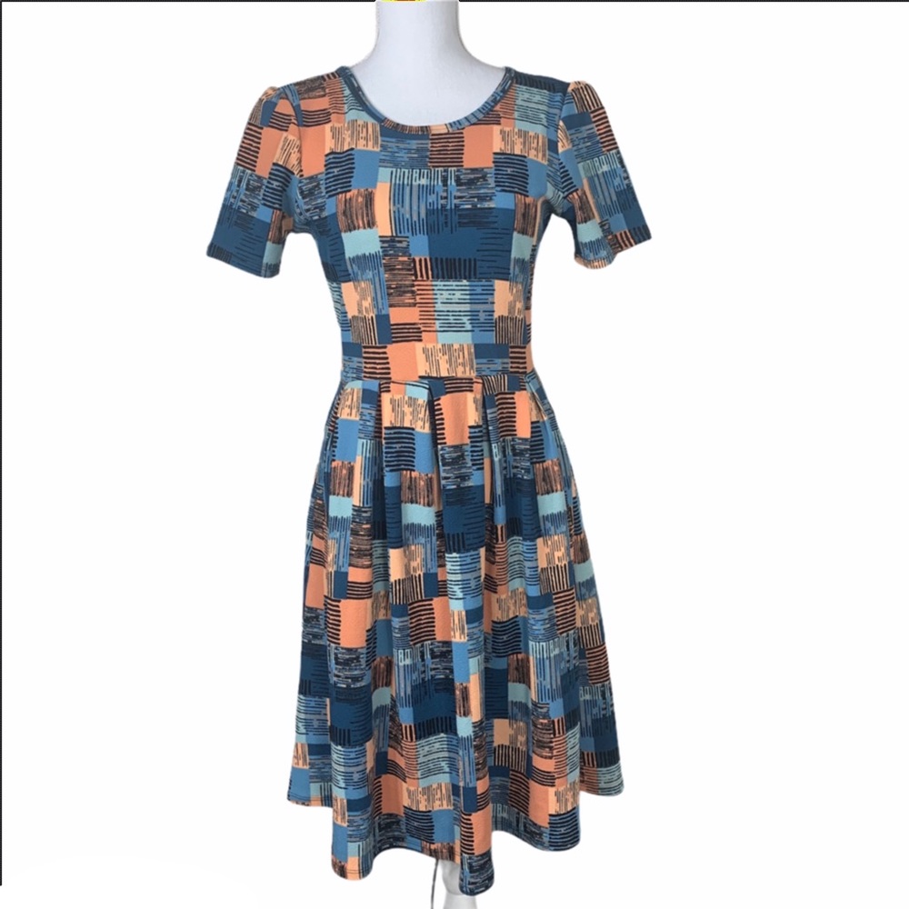 LulaRoe midi length dress